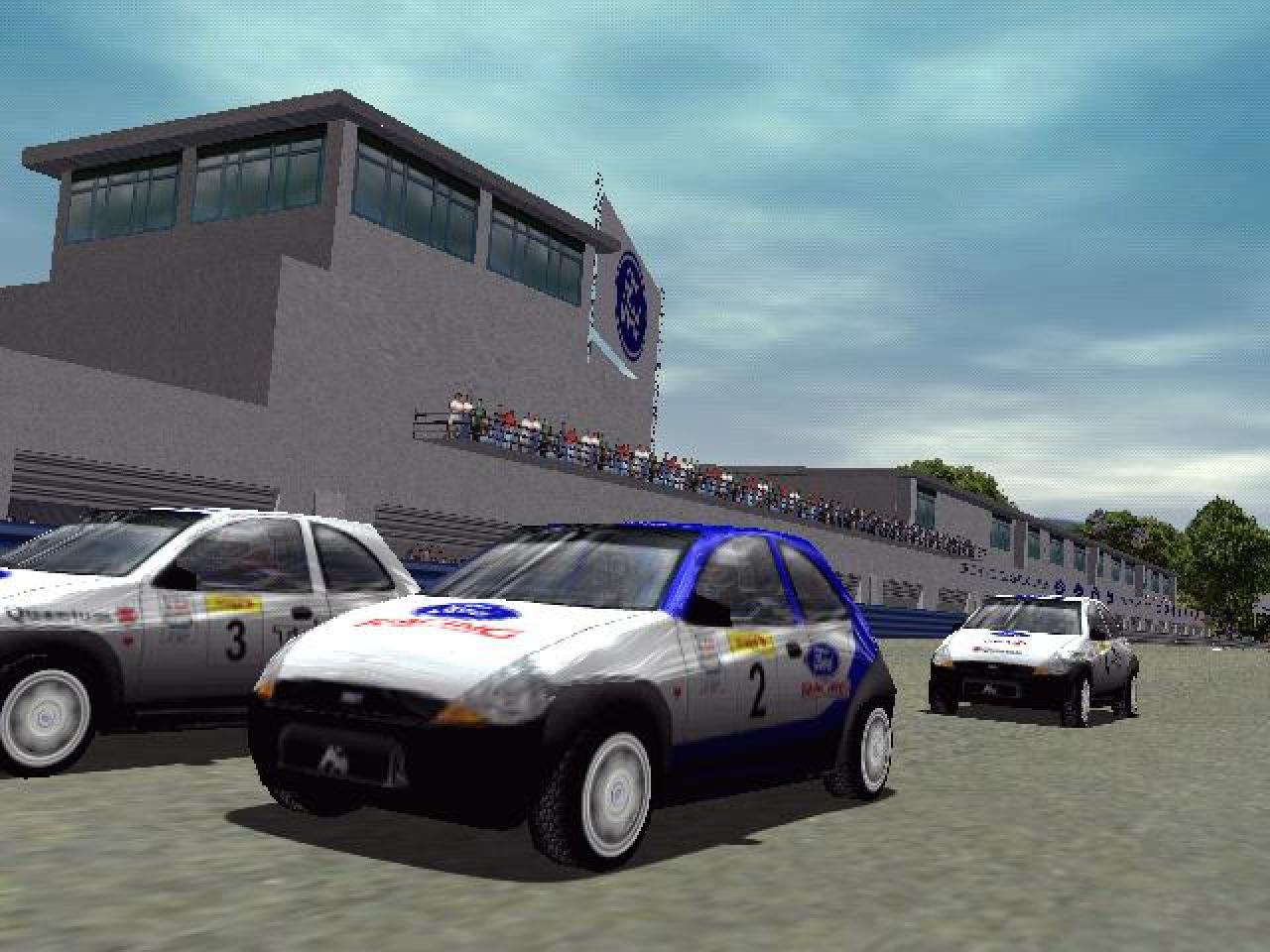 [26/11/2001] KNUTSCHKUGEL Dem Ford Ka sieht man seine Eignung für Meisterschaftsrennen nicht an. Das Fahrgestell ist für geübte PC-Piloten allerdings sehr gewöhnungsbedürftig.